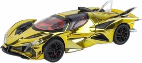 1:24 for EVO Electroplated Version Alloy Model Sports Car(Gold)