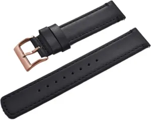 20mm 22mm Leather Watch Strap Quick Release Watch Band Bracelet Wristband Men