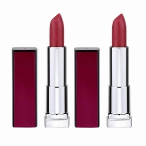 2x Maybelline Color Sensational Cream Lipstick Smoked Roses 4.4g 325 Dusk Rose