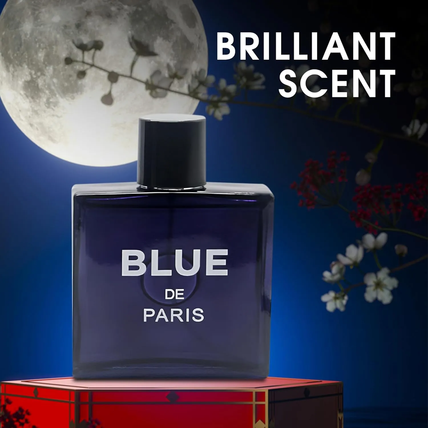 3Pack Men Colognes Choco Musk&Aries&Bross Classic&Blue De Paris Eau De Parfume Spray with Woody Floral & Fruity Scent Perfume Gift Set Day to Night Luxury Fragrances