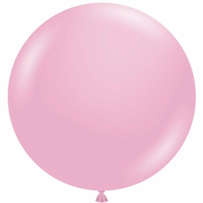 "Tuftex Metallic Pink Balloons - 24"/25 Pack"