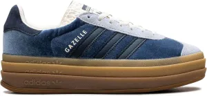 Adidas Gazelle Bold Womens Sneaker (Preloved Blue Ink Velvet, 8)