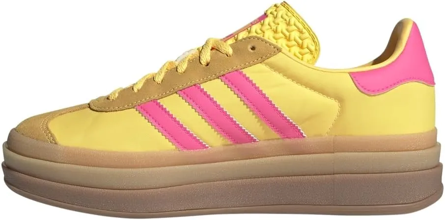 Adidas Gazelle Bold Womens Sneaker (Spark Lucid Pink, IG4387, 8)