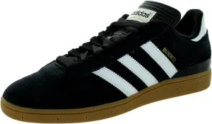 adidas Originals Men's Busenitz Sneakers, Black/White/Metallic Gold, 7.5