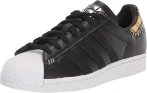 adidas Originals Superstar Legacy Sneaker, Black/Black/Team Colleg Gold, 4.5 US Unisex Big Kid