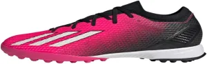 adidas Unisex X SPEEDPORTAL.3 Turf Soccer Shoe, Team Shock Pink/Zero Metallic/Black, 9 US Men