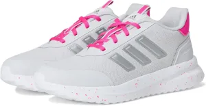 adidas X_PLR Path Sneaker, Dash Grey/Silver Metallic/Shock Pink, 13.5 US Unisex Little Kid