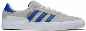 adidas Busenitz Vulc II Shoes - Crystal White/Royal Blue/Gold Metallic - 13.0