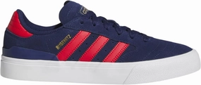 adidas Men's Busenitz Vulc II Skate Shoes - Dark Blue/BetterScarlett/Gold Metallic, Size: 8.5