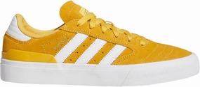 adidas Men's Busenitz Vulc II Skate Shoes - Preloved Yellow/Cloud White/Gold Metallic, Size: 8.0