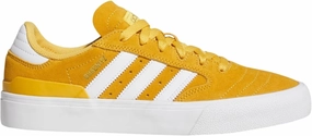 adidas Men's Busenitz Vulc II Skate Shoes - Preloved Yellow/Cloud White/Gold Metallic, Size: 9.0