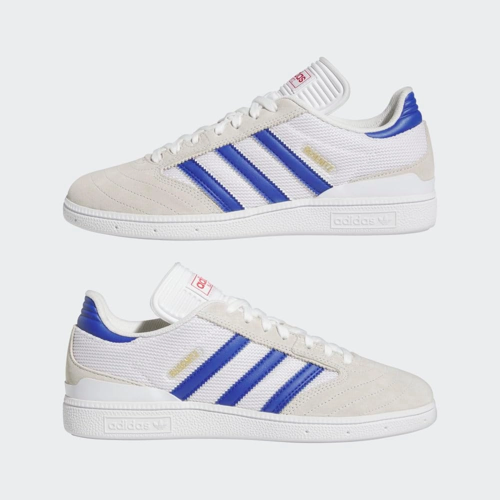 adidas Mens Busenitz Skate Skate Sneakers Shoes - White