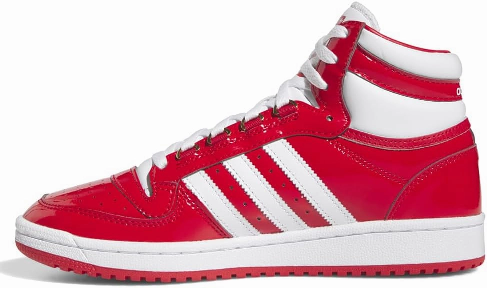 adidas Mens Ten Rb Basketball Sneakers Shoes - Red