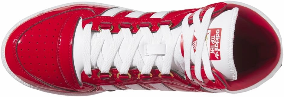 adidas Mens Ten Rb Basketball Sneakers Shoes - Red