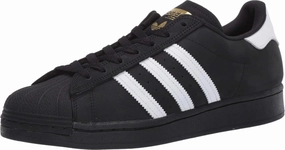 adidas Skateboarding Superstar Core Black/Footwear White/Gold Metallic 12