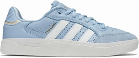 Adidas Tyshawn Low Shoes - Clear Sky/Core White/Gold Metallic