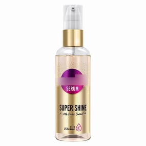 Aero Super Shine Hair Serum For Dry frizzy Hair, Vitamin E Nourishment, 48 hour frizz free, non-sticky, 100ml