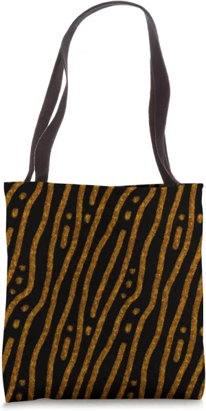 African Tribal Organic Flow Tote Bag