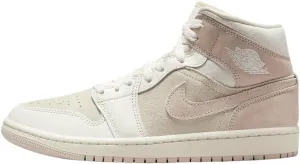 Air Jordan 1 Mid SE Women's Shoes (FQ1926-161, Coconut Milk/Sail/Legend Pink) Size 10.5