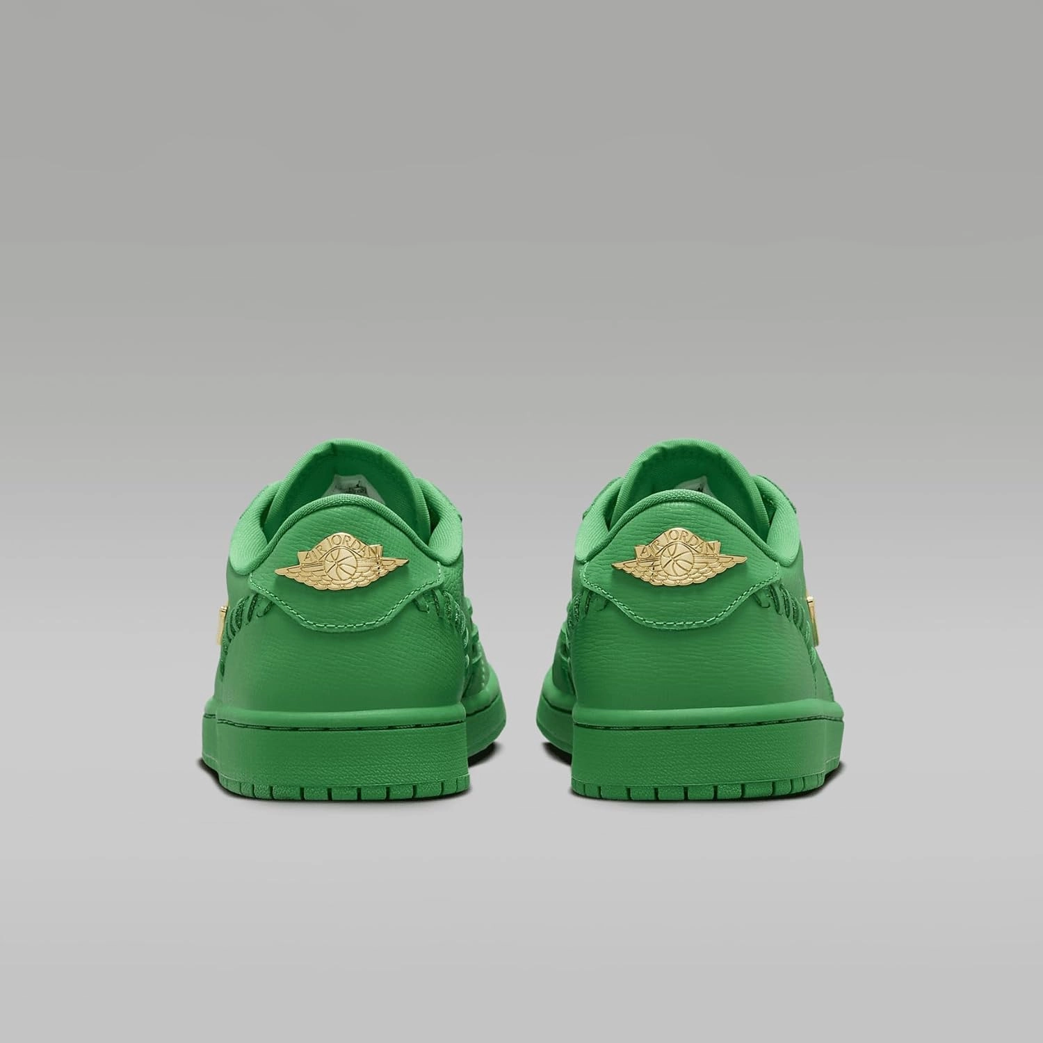 Air Jordan 1 Low Method of Make Women's Shoes (FN5032-300, Lucky Green/Metallic Gold)