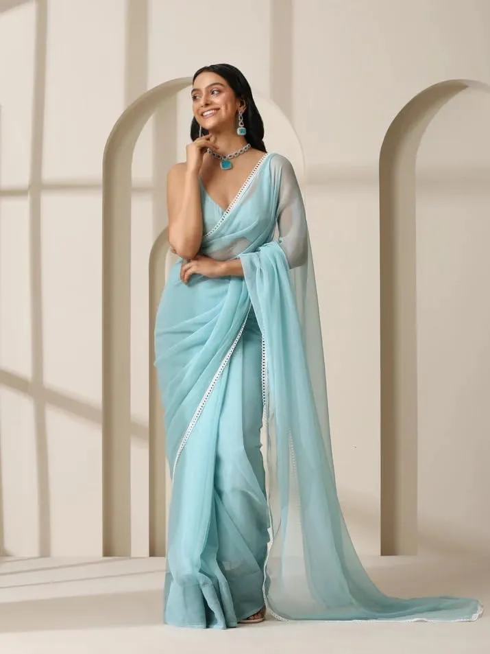 Alia Bhatt Collection: Floral Printed Satin Silk Sarees for Parties