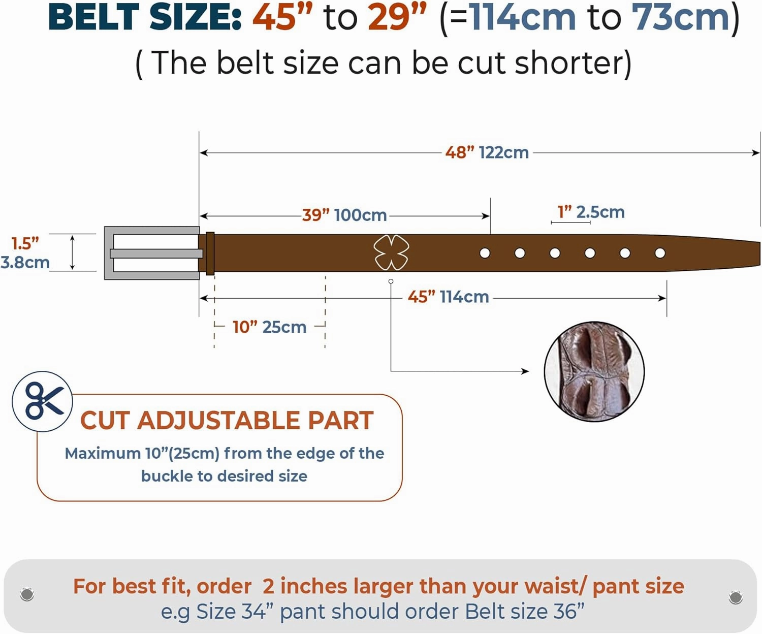 Alligator Leather Belt Men Crocodile Belly 1.5" width Pin Gold Buckle Removal Dress Golf Luxury Premium Handmade