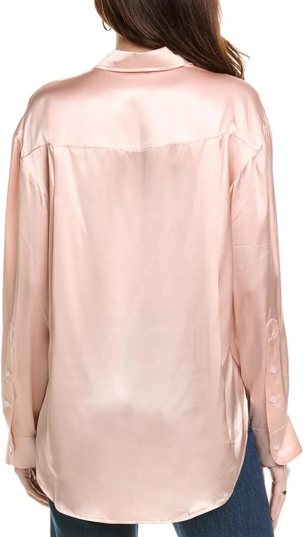 Amanda Uprichard Mayflower Silk Shirt