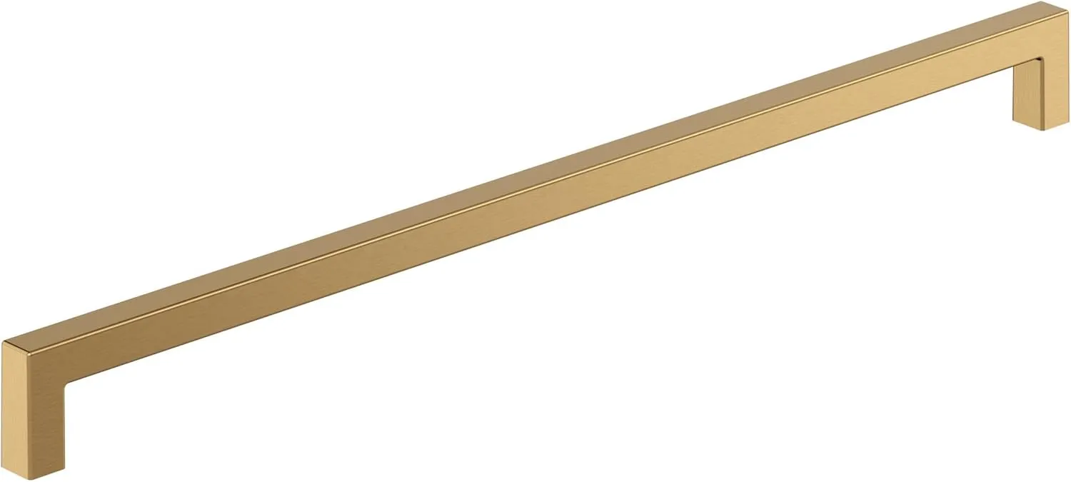 Amerock BP36911CZ Champagne Bronze Cabinet Pull | 12-5/8 inch (320mm) Center-to-Center Cabinet Hardware | Monument | Furniture Hardware | Drawer Pull