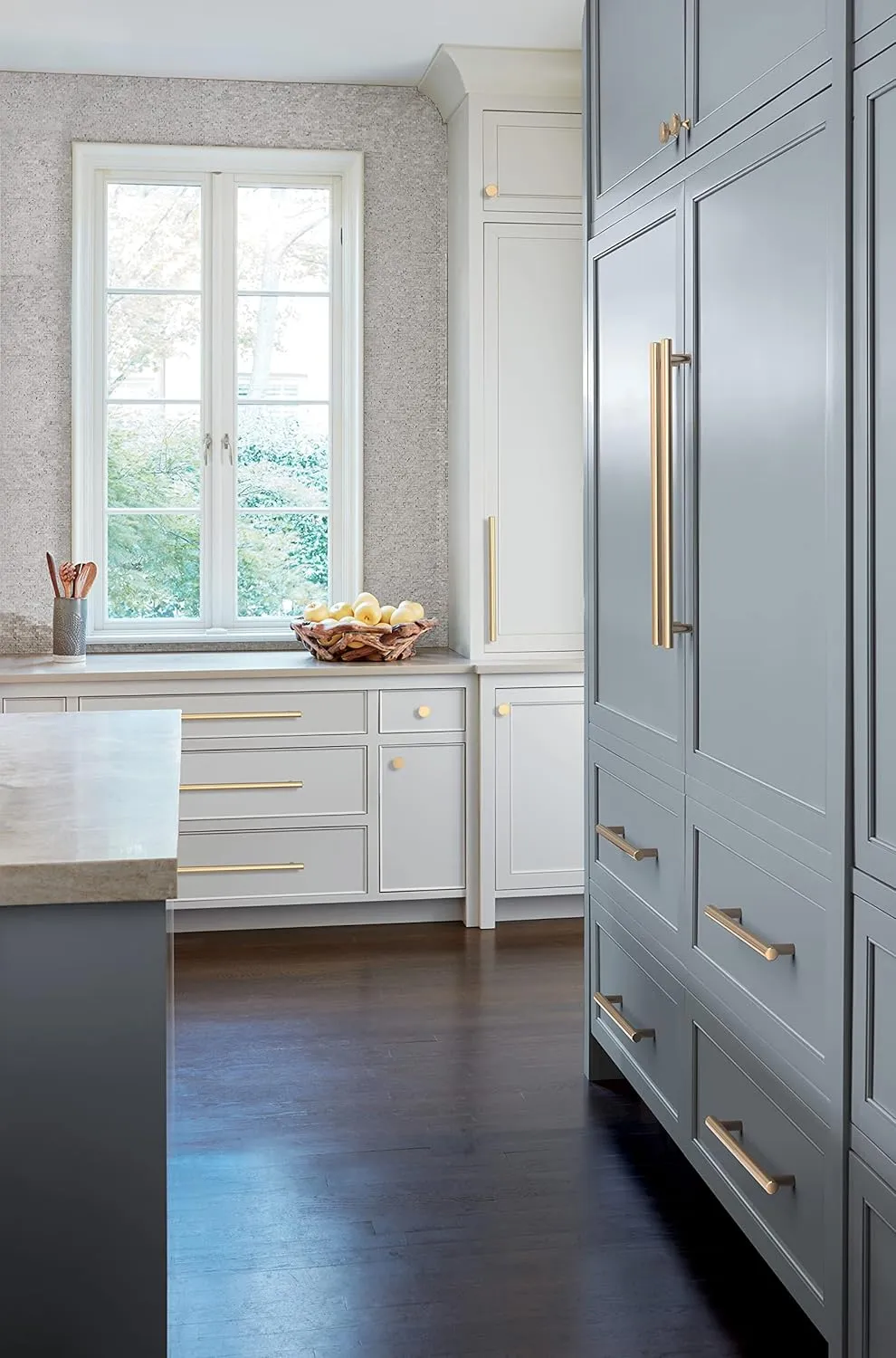 Amerock | Oversized Cabinet Hardware/Appliance Handle Pull | Champagne Bronze | 18 in (457 mm) Center-to-Center Drawer Pull | Bar Pulls | Kitchen and Bath Hardware | Furniture Hardware