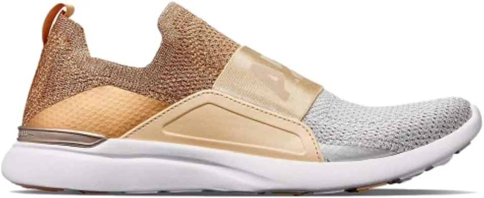 APL Athletic Propulsion Labs Women's Techloom Bliss, (8, Rose Gold/Champagne/Metallic Silver, Numeric_8)