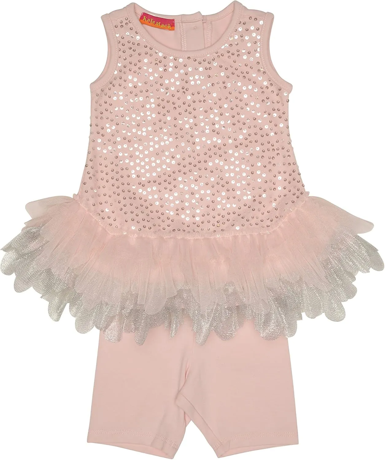 Baby Girl's Infant Twinkle Toes Tunic & Legging, Pink - Size 18M