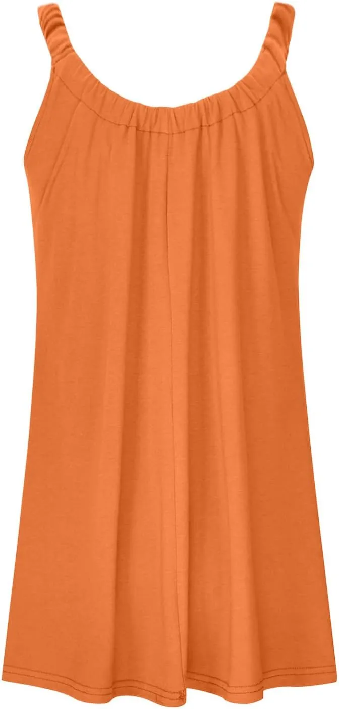 Backless Camisole Mini Dress: Ideal for Transitioning from Beach to Boardwalk, A Solid Color Stretchy Swim Cover Up