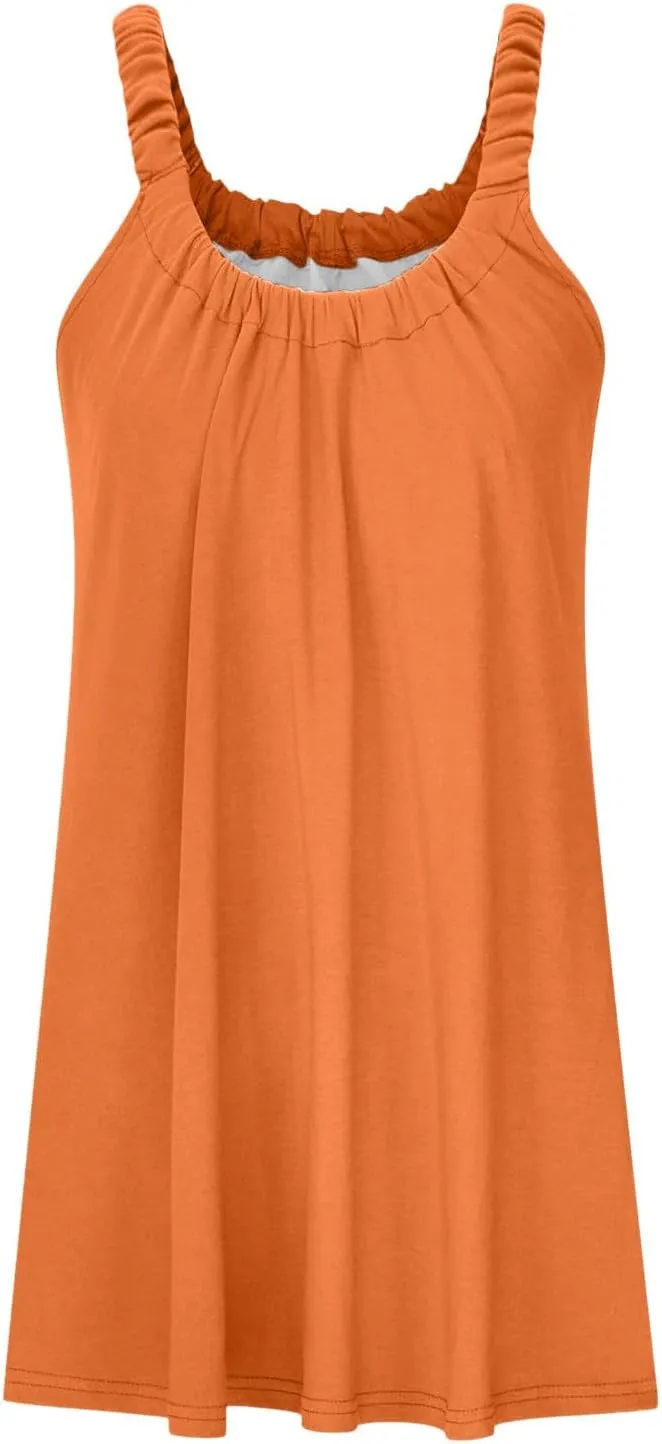 Backless Camisole Mini Dress: Ideal for Transitioning from Beach to Boardwalk, A Solid Color Stretchy Swim Cover Up