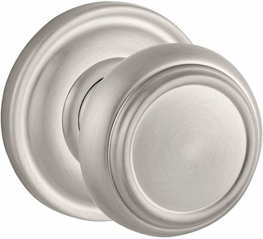 Baldwin PVTRATRR150 Reserve Privacy Traditional with Traditional Round Rose in Satin Nickel Finish