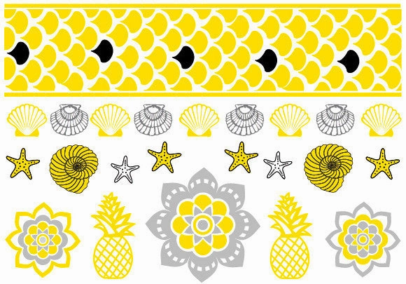 Bali Candy Temporary Jewelry Tattoos III (includes 4 sheets with 4 styles)