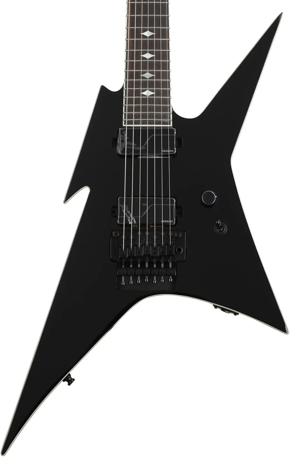 B.C. Rich Ironbird Extreme MK2-7 Electric Guitar with Floyd Rose - Black