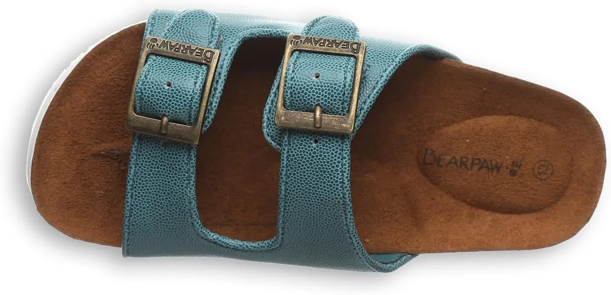 BEARPAW Youth Brooklyn Multiple Colors | Youth's Sandal | Kid's Shoe | Comfortable & Lightweight
