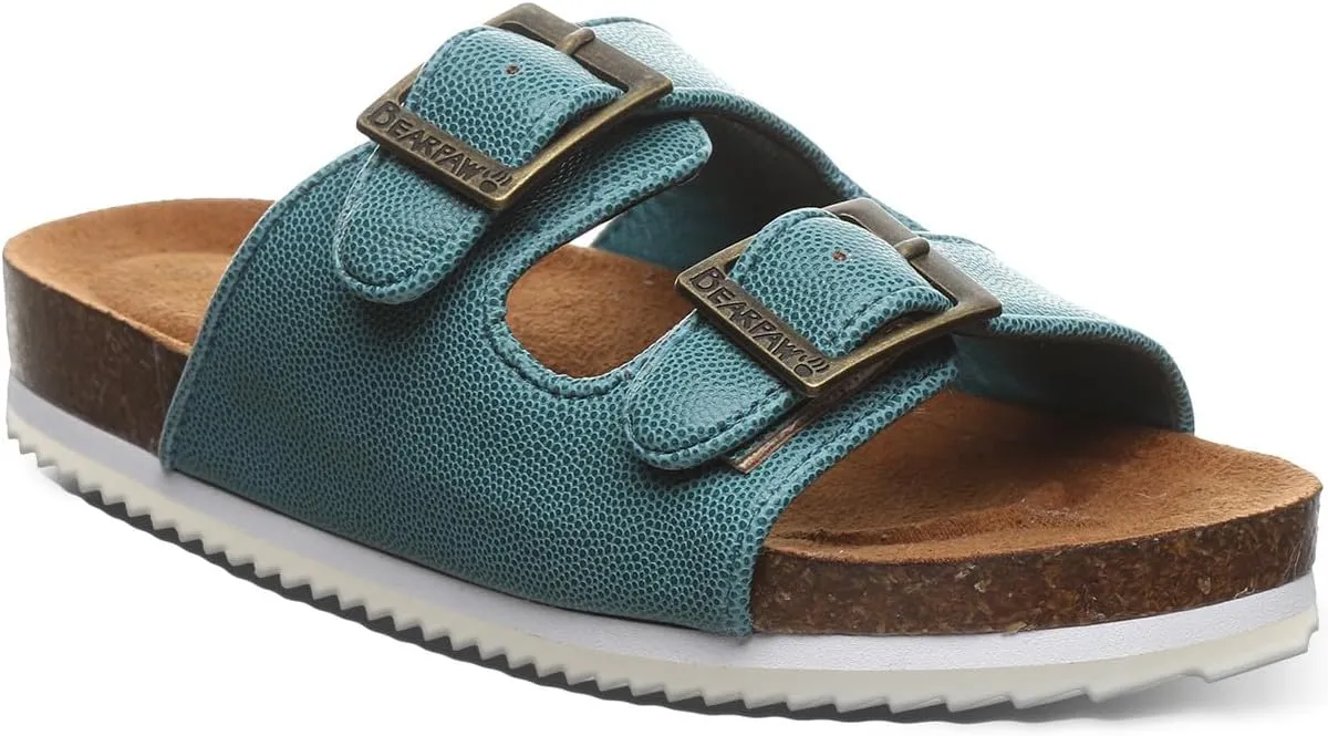 BEARPAW Youth Brooklyn Multiple Colors | Youth's Sandal | Kid's Shoe | Comfortable & Lightweight