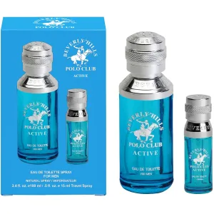 Beverly Hills Polo Club Cologne for Men Bonus Pack Designer Eau De Toilettes 3.4oz   0.5oz 2 count (Active)
