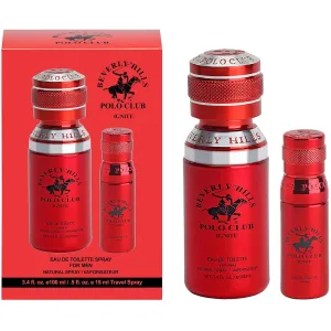 Beverly Hills Polo Club Cologne for Men Bonus Pack Designer Eau De Toilettes 3.4oz   0.5oz 2 count (Ignite)
