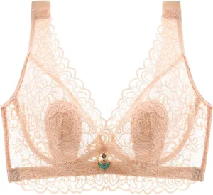 Big Bra Lightweight Full Cup Plus Size Lingerie Push Up Sexy Lace Underwear Light Sports