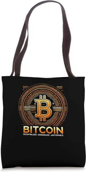 Bitcoin Reserve Mining Bitcoins Nakamoto HODL Fiat Bitcoin Tote Bag