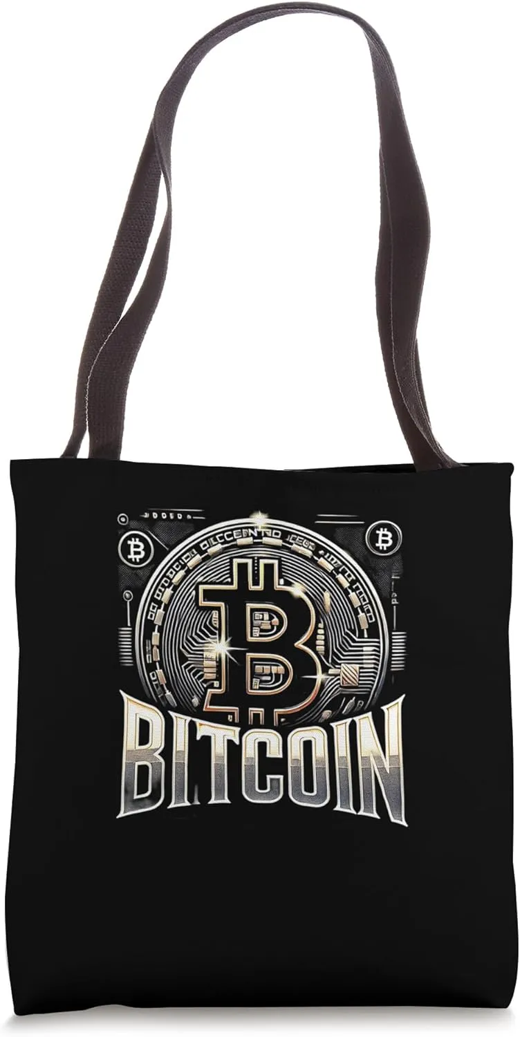 Bitcoin Reserve Mining Bitcoins Nakamoto HODL Fiat Bitcoin Tote Bag