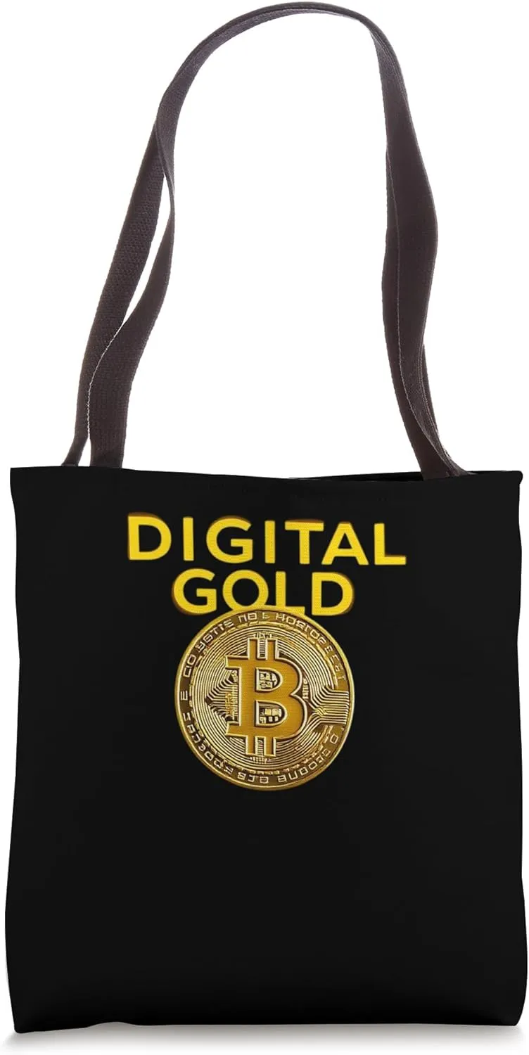 Bitcoin Reserve Mining digital gold Nakamoto HODL Bitcoin Tote Bag