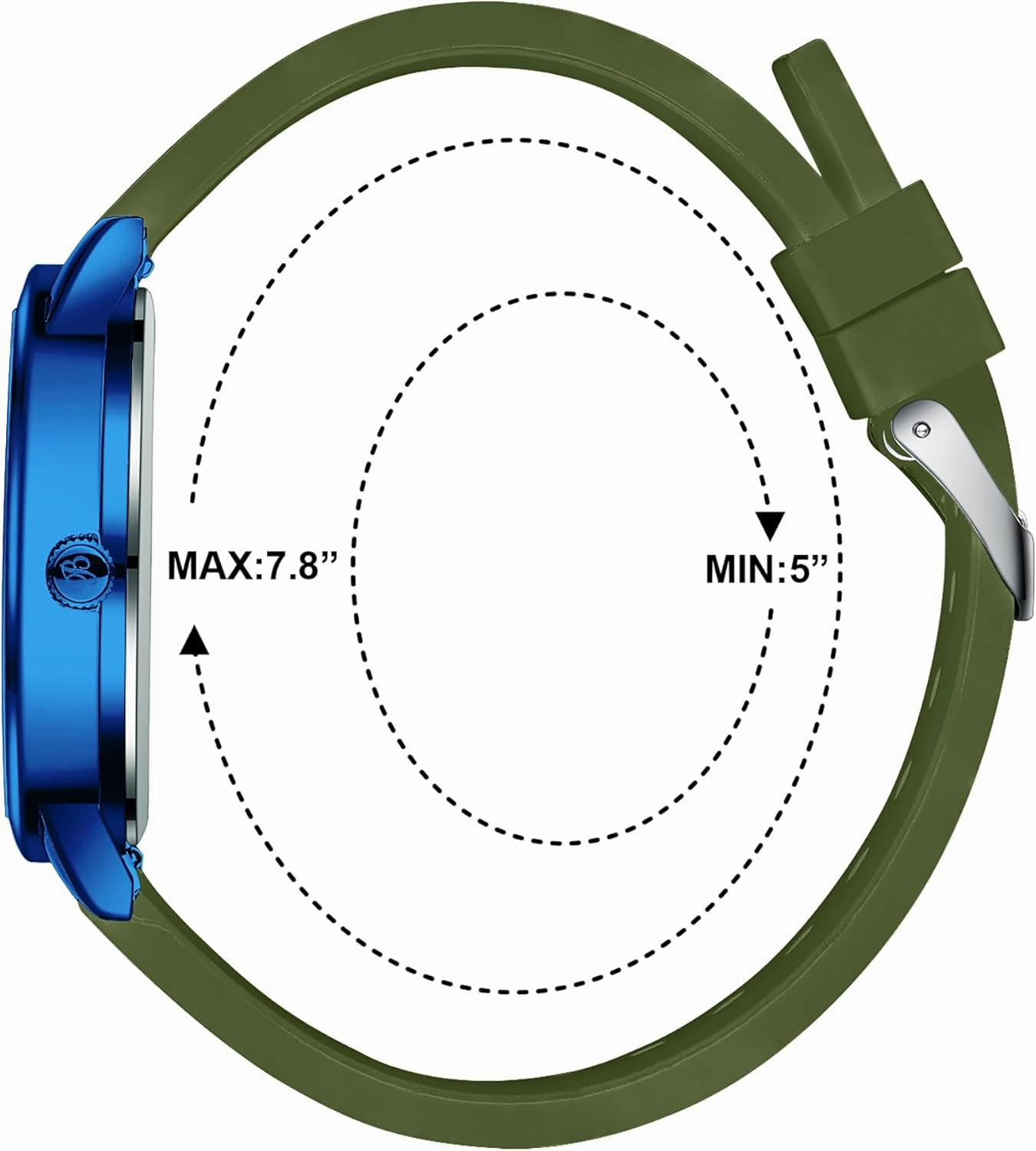 Blekon Original Nurse Watch - Medical Timepiece with Easy-Read Dial, Second Hand, Water Resistant, Designed for Healthcare Professionals in Scrub Colors