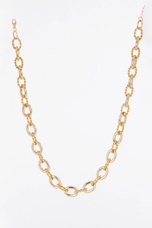 Bold chain necklace - Gold