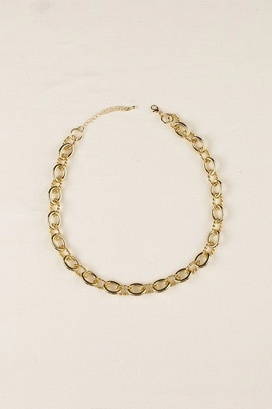 Bold chain necklace - Gold