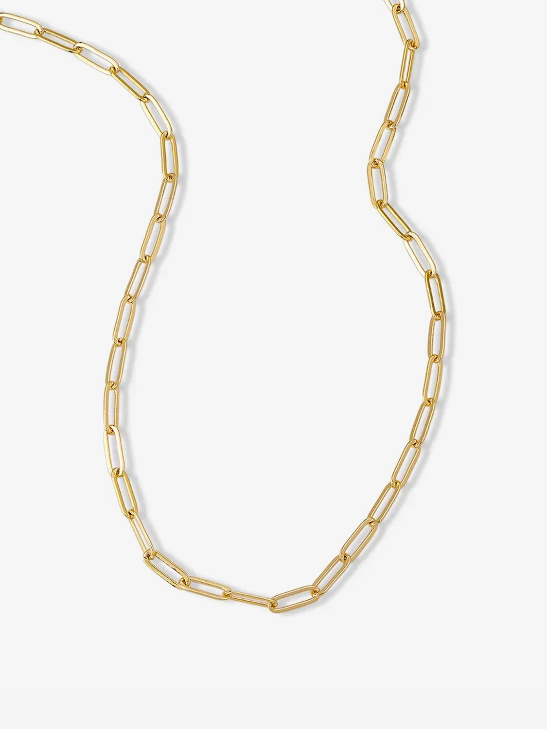 Bold Paperclip Necklace