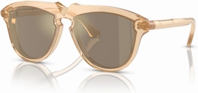 BURBERRY BE4417U Aviator Sunglasses for Men   BUNDLE With Deisgner iWear Complimentary Eyewear Kit