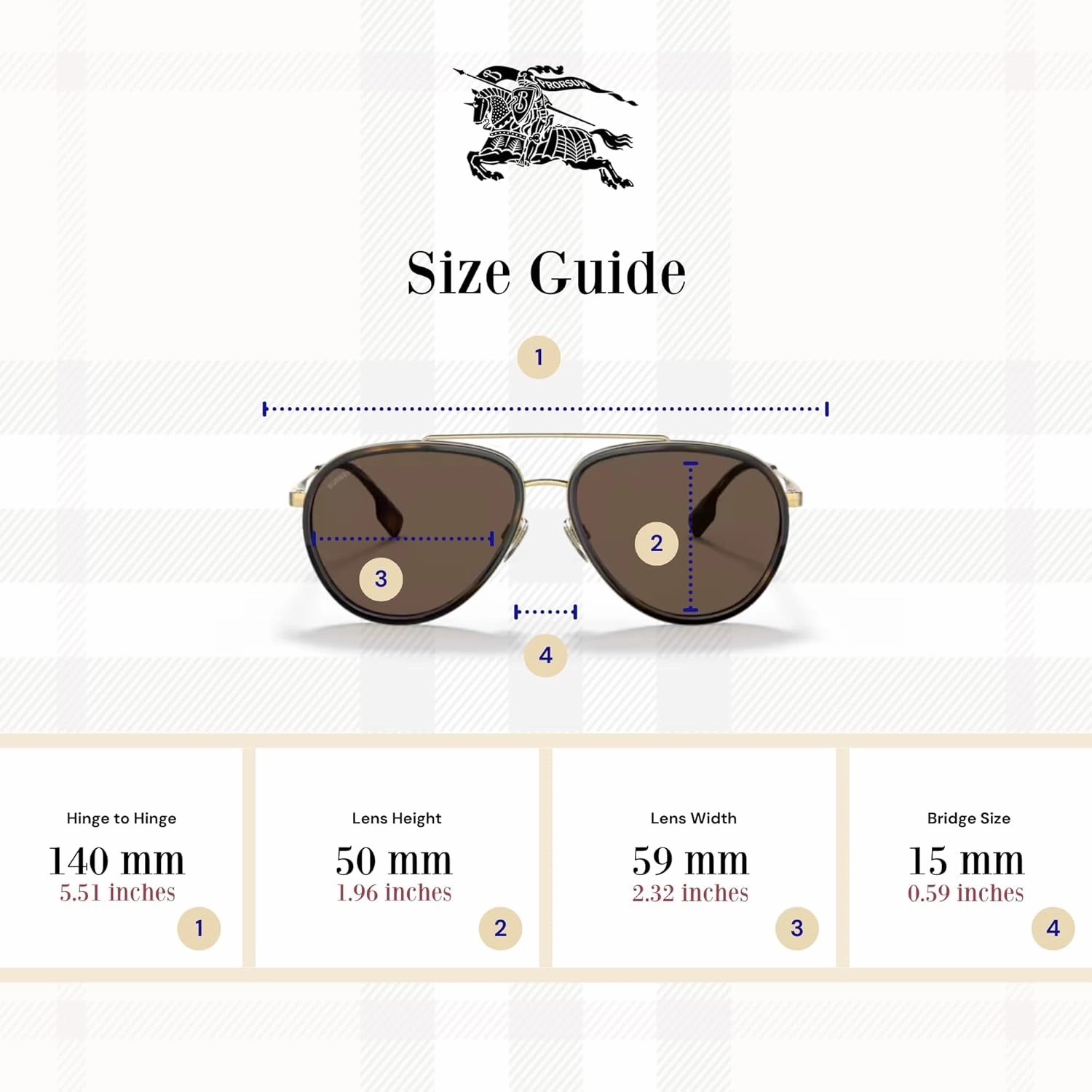 BURBERRY Oliver BE3125 Aviator Sunglasses for Men   BUNDLE With Designer iWear Eyewear Kit